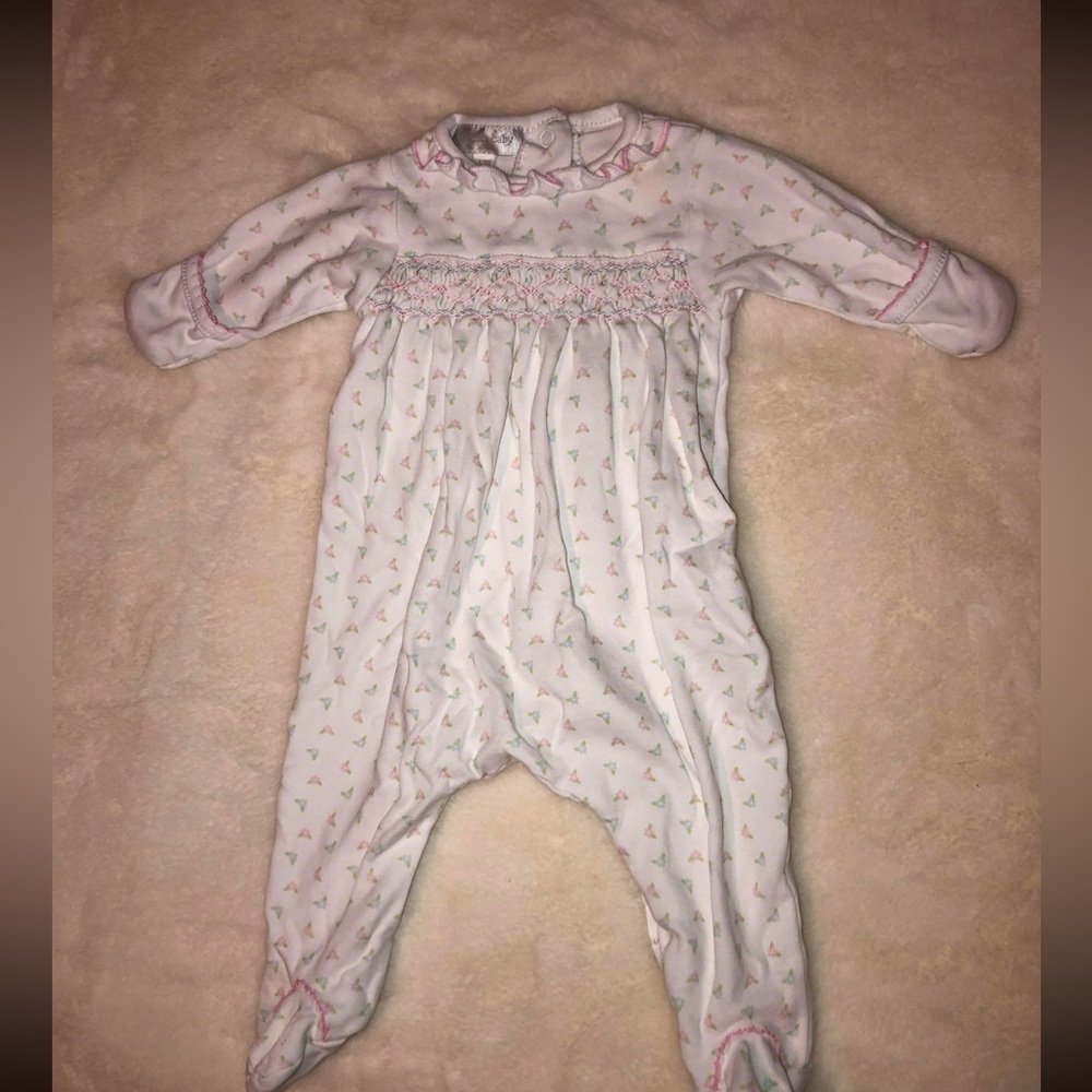 ‼️SOLD‼️ New born Smocked baby sleeper